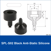 SPL-S02 Black Anti-Static Silicone | watermark-clean product image