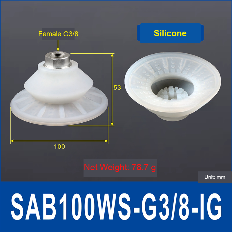 SAB100WS-G3/8-IG vacuum suction cup or fitting