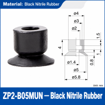 ZP2-B05MUN — Black Nitrile Rubber