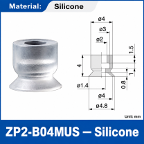ZP2-B04MUS — Silicone