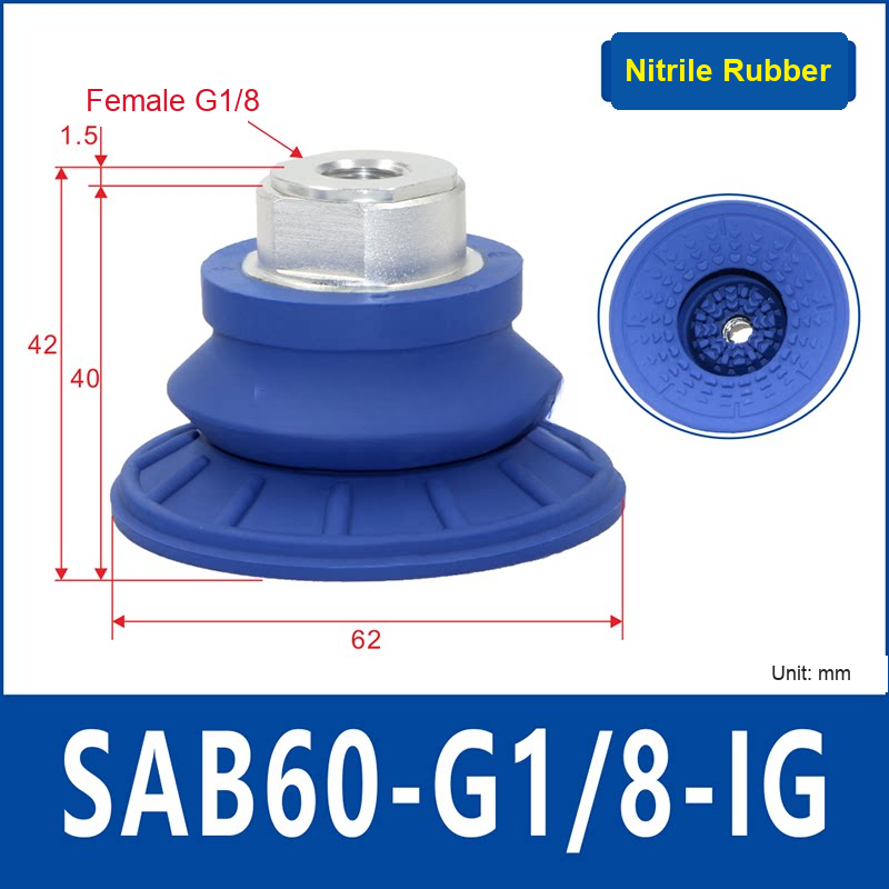SAB60-G1/8-IG vacuum suction cup or fitting