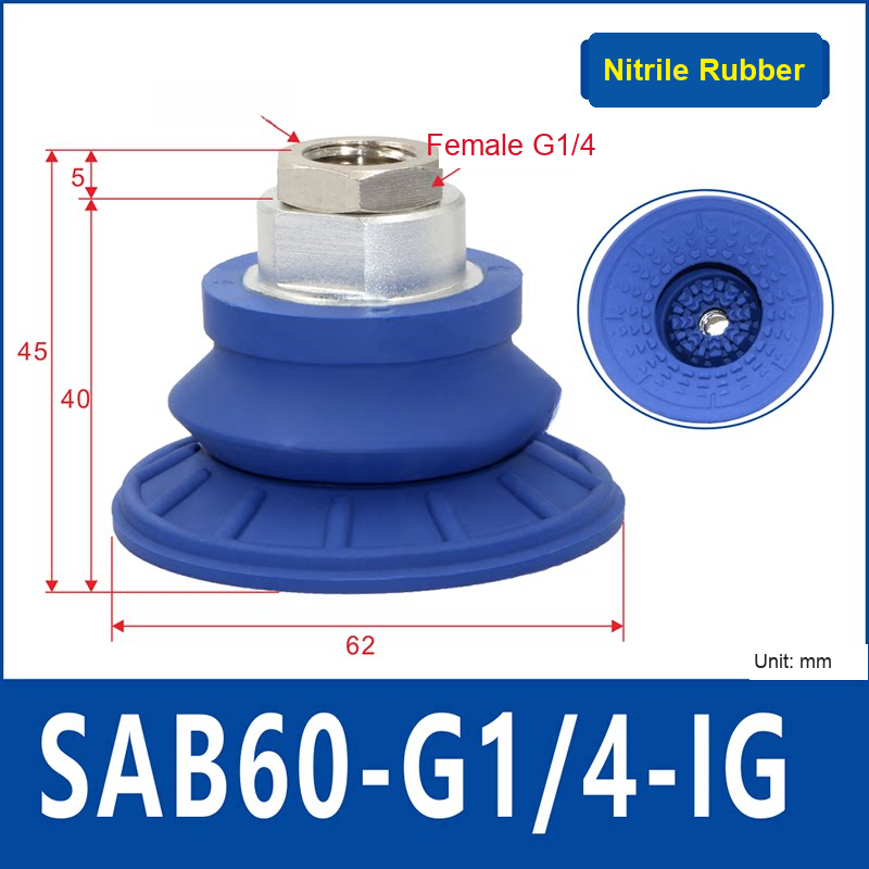 SAB60-G1/4-IG vacuum suction cup or fitting