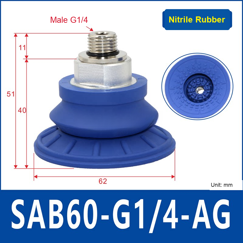 SAB60-G1/4-AG vacuum suction cup or fitting