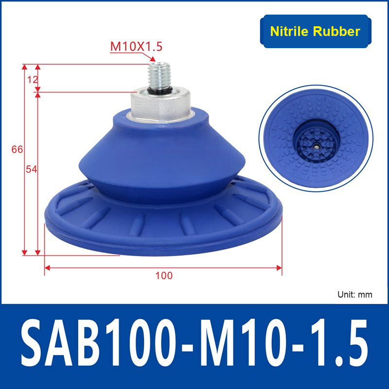 SAB100-M10×1.5 vacuum suction cup or fitting