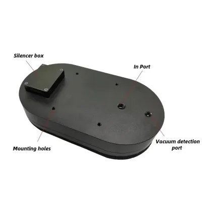 Integrated vacuum sponge oval suction cup industrial manipulator pneumatic non-marking heavy duty woven bag snakeskin bag grippe-BOLTTE