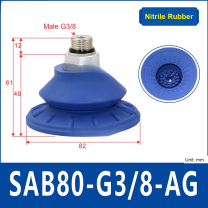 SAB80-G3/8-AG vacuum suction cup or fitting