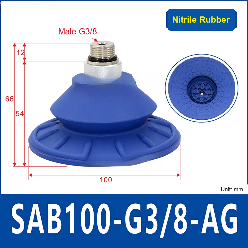 SAB100-G3/8-AG vacuum suction cup or fitting