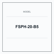 FSPH-20-B5 threaded vacuum cup mount fitting