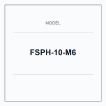 FSPH-10-M6 threaded vacuum cup mount fitting