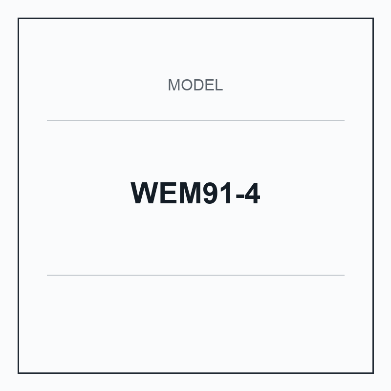 WEM91-4 threaded vacuum cup mount fitting