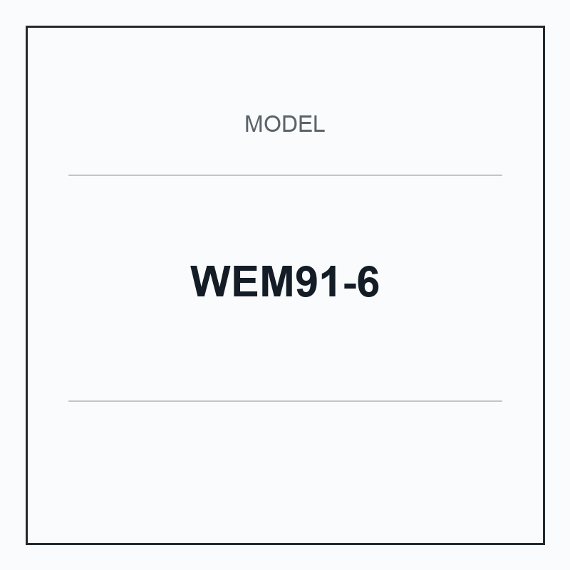 WEM91-6 threaded vacuum cup mount fitting