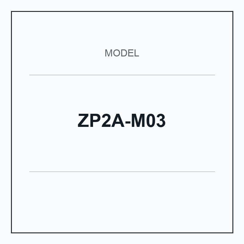 ZP2A-M03 threaded vacuum cup mount fitting