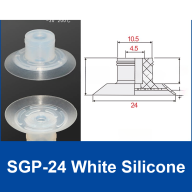 Industrial Vacuum Suction Cups & Bag Clamping Pads for Packaging Machines