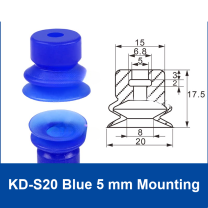 KD-S20 Blue 5 mm Mounting | clean product image
