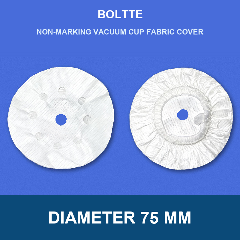 Diameter 75 mm non-marking vacuum cup fabric cover