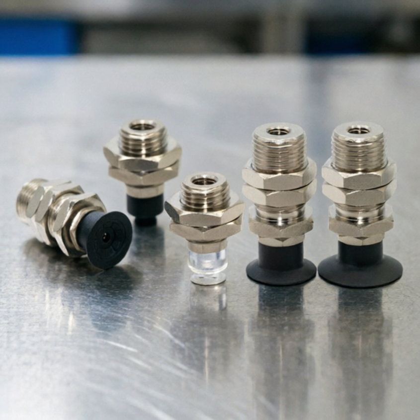 ZP3-T UMS/UMN/UMGS/UMGN Vacuum Cups with A10/A12 Base (4–16 mm)