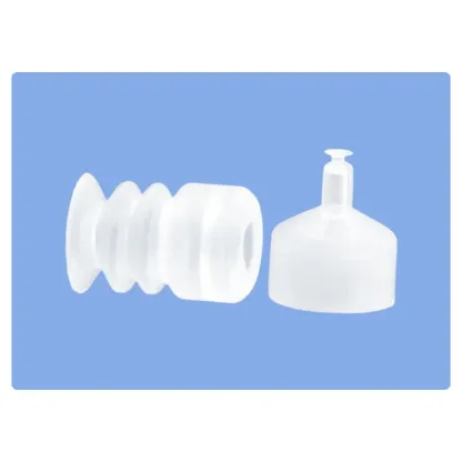 10Pcs/lot Manipulator vacuum suction cup silica gel  resistant suction nozzle pneumatic accessories Head mounting hole 5mm