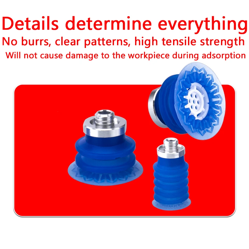 Mechanical arm vacuum suction cup organ type thin film suction cup industrial pneumatic accessories ZP3P-20JT2SF ZP3P-32JT2SF-BOLTTE