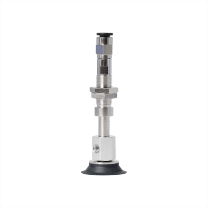 V-J-WEY Flat Grooved Vacuum Cup Assemblies — D10–D30, 4 Materials