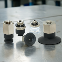 ZP3 UMS, UMN and UMGS Vacuum Cups with A5/B5 M5 Mounts, 4–16 mm