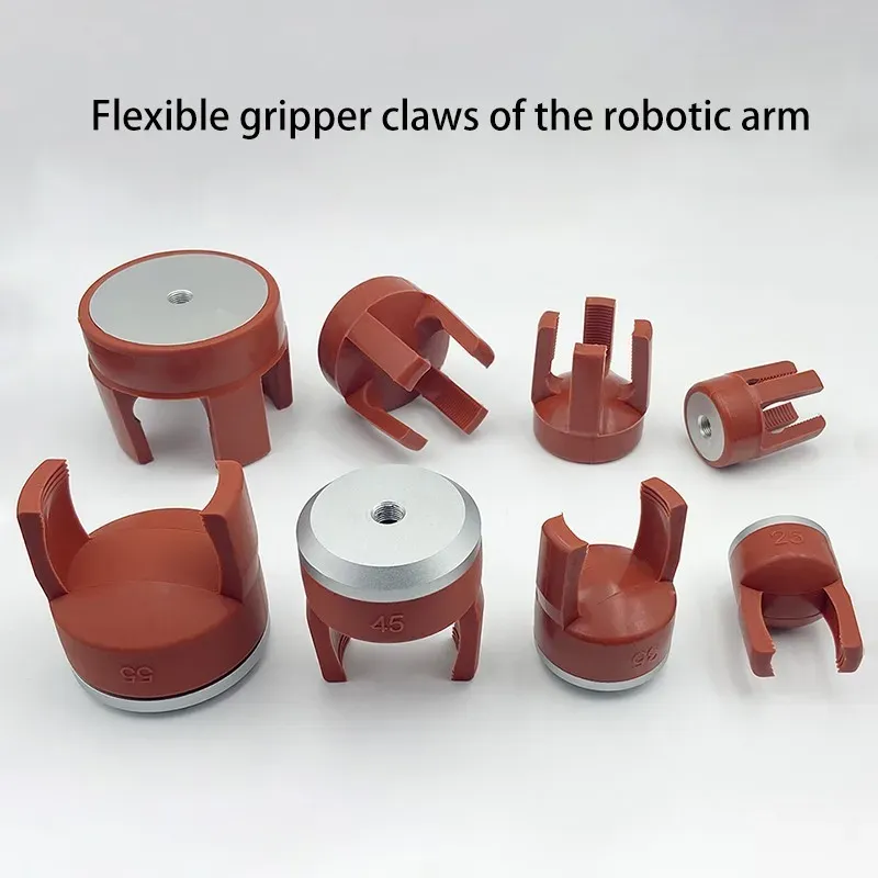 Flexible gripper fixture pneumatic vacuum suction cup mechanical arm accessories