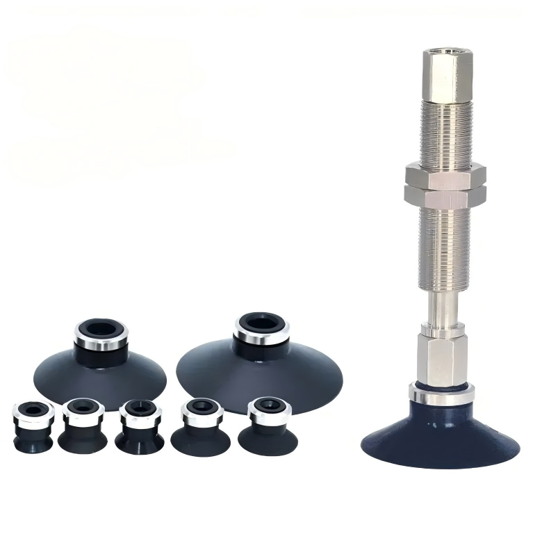 Pneumatic Vacuum Suction Cup with Holder ZP10CN/CS Silicone Sucker for Injection Molding Machine Robot Arm Automation Fitting
