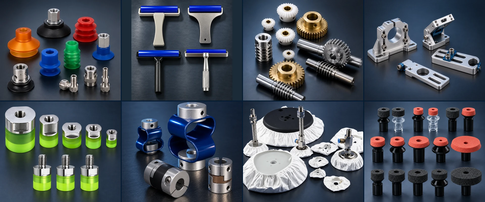 BOLTTE vacuum products, shaft couplings, gears and custom CNC components