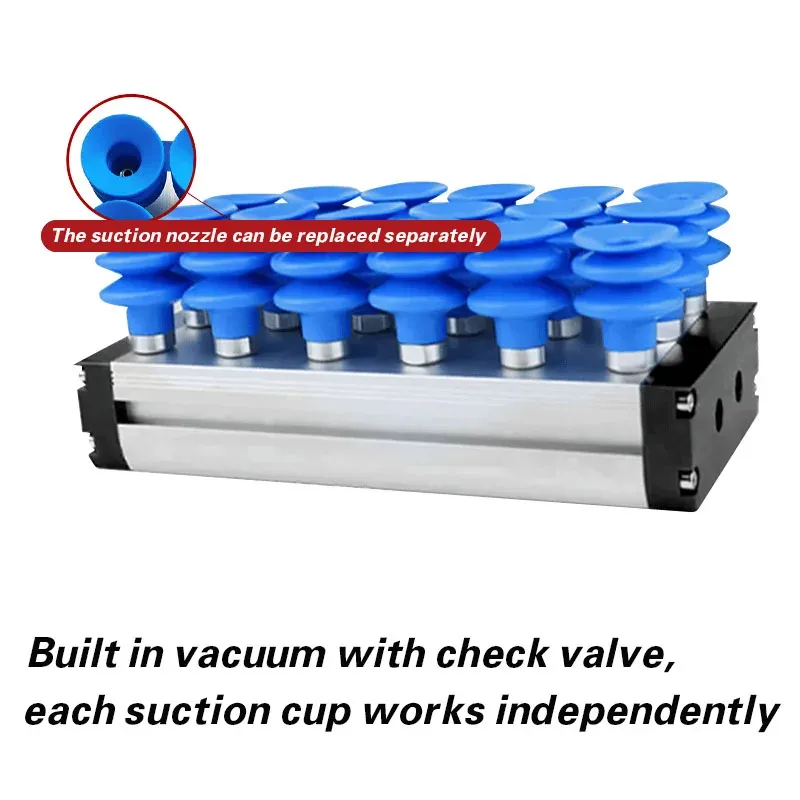 Integrated vacuum sponge suction cup robotic arm seamless heavy-duty palletizing paper box industrial sponge suction tool-BOLTTE