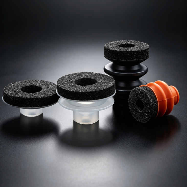 Foam Vacuum Suction Cups for Robotic Grippers | SP, DP & MP Series