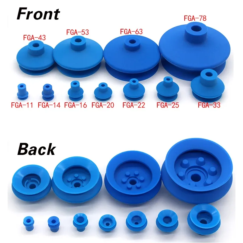 FGA11/14/16/20/22/25/33/43/53/63/78 robotic arm vacuum suction cup ripple