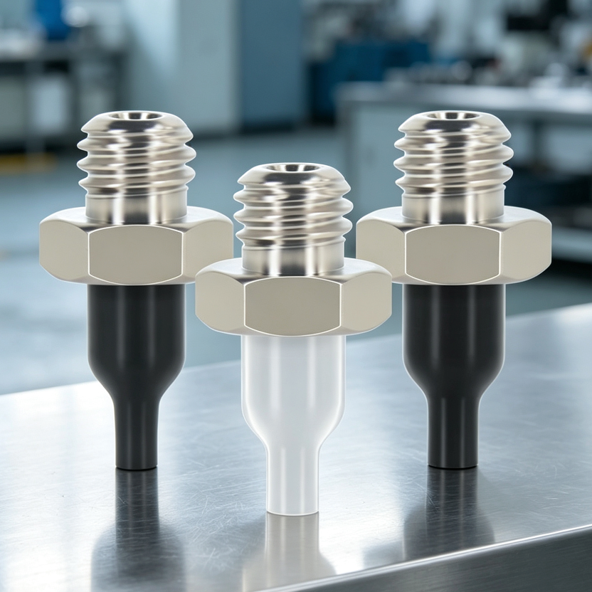 ZP2-AN Vacuum Cups, Threaded Holders & Fittings (5–11 mm)