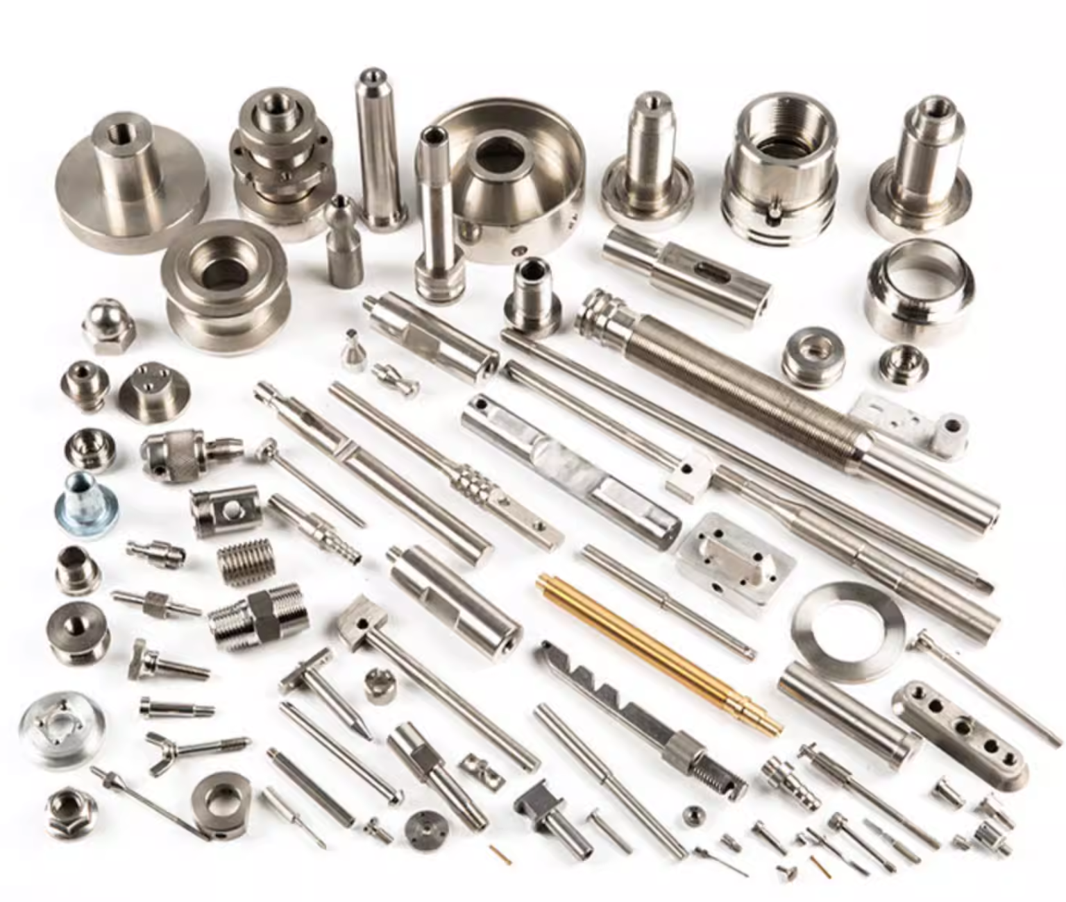 Stainless steel hardware parts precision mechanical machining