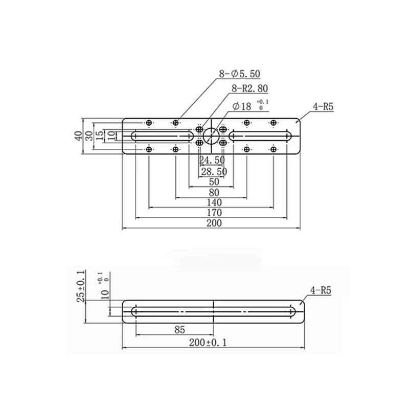Oblique arm machine, jig frame, manipulator accessories, clamps, holders, vacuum suction cup seat fixed 200X200mm-BOLTTE