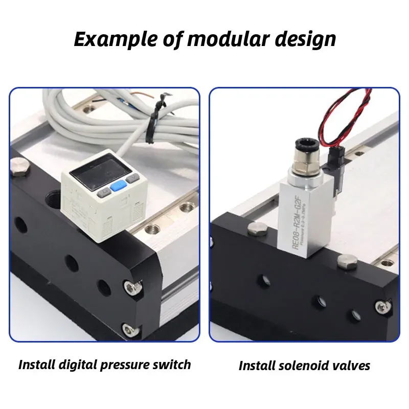 Integrated vacuum sponge suction cup manipulator pneumatic non-marking heavy-duty palletizing carton industrial sponge gripper-BOLTTE