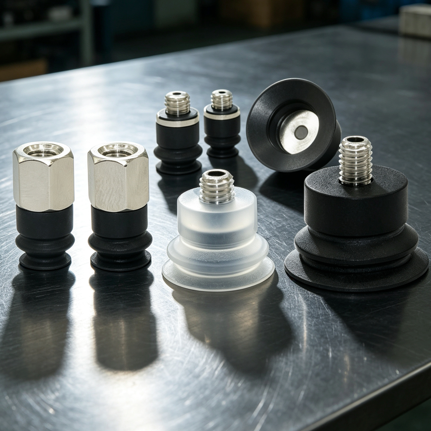 ZP2-TB MB Mini Bellows Vacuum Suction Cups with A3 H5 B5 Fittings