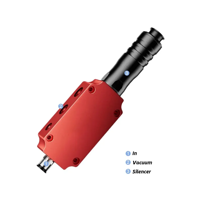HGX Multi-Stage Vacuum Generator HGX-VT18-2 HGX-VT18-3-08 18/19/20 Pump Suction External Pneumatic Large Flow-BOLTTE