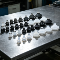 ZP-U Series Flat Vacuum Suction Cups & Buckle Rings