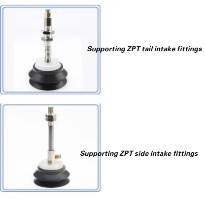 Mechanical arm vacuum suction cup industrial ZPT-HB40/50/63/80/100/125 double-layer silicone heavy-duty pneumatic-BOLTTE