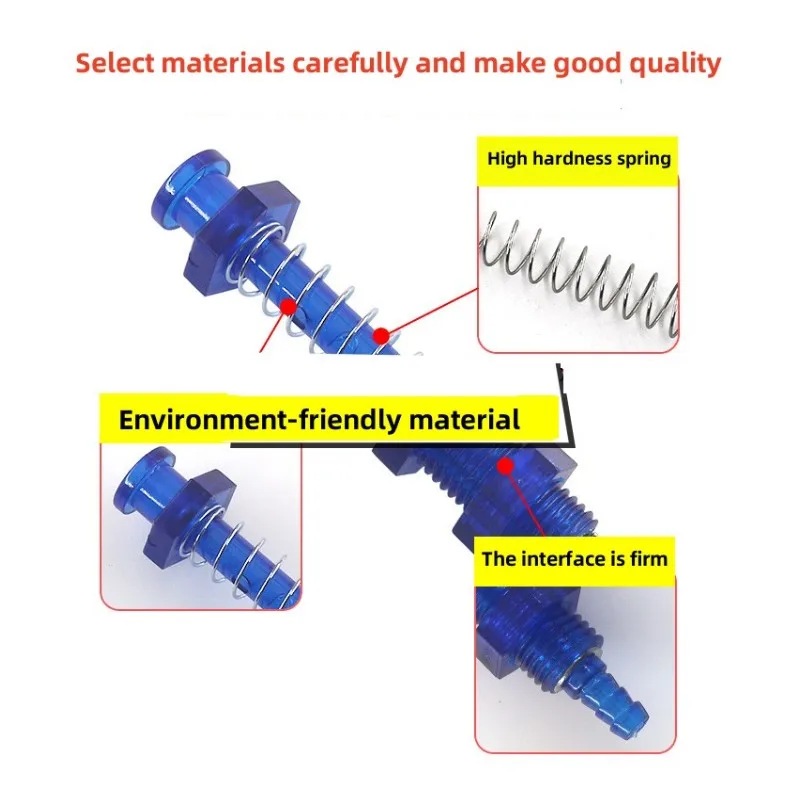 Plastic big head and tail gas inlet fittings bracket manipulator parts plastic fittings suction cup seat-BOLTTE