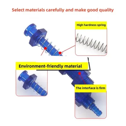 Plastic big head and tail gas inlet fittings bracket manipulator parts plastic fittings suction cup seat-BOLTTE