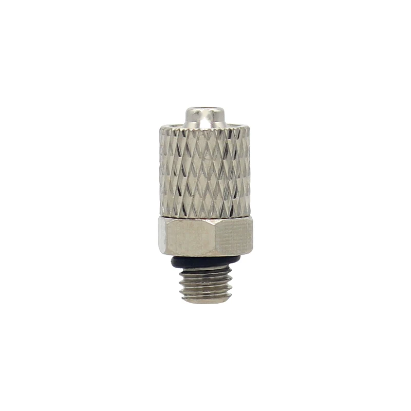 10PCS M Series Miniature Fittings M-5H-4 M-5HL-4 Male Thread Pneumatic Pipe Air Hose Quick Fitting Mini Connector M3 M4 M5 M6-BOLTTE