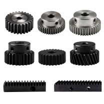 BOLTTE 45 Steel Spur Gears — Modules 1, 1.5, 2, 2.5 and 3