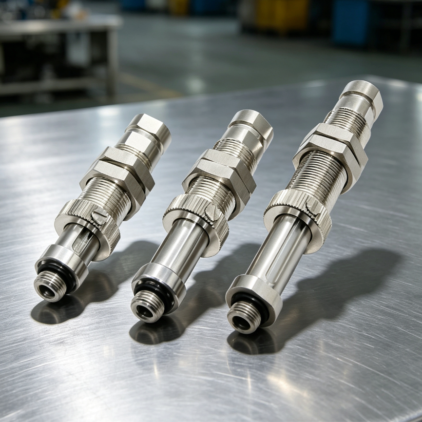 M16 Anti-Rotation Stainless Steel Spring Vacuum Cup Mounting Fittings