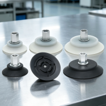 PFYN Flat Vacuum Suction Cups with G1/4 Female Thread