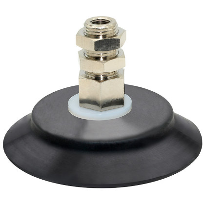 PFTK Vacuum Cup Assemblies — Silicone or NBR, 60–95 mm