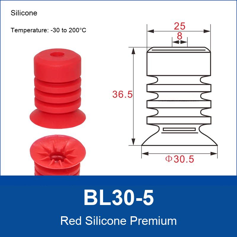 BL30-5 Red Silicone Premium