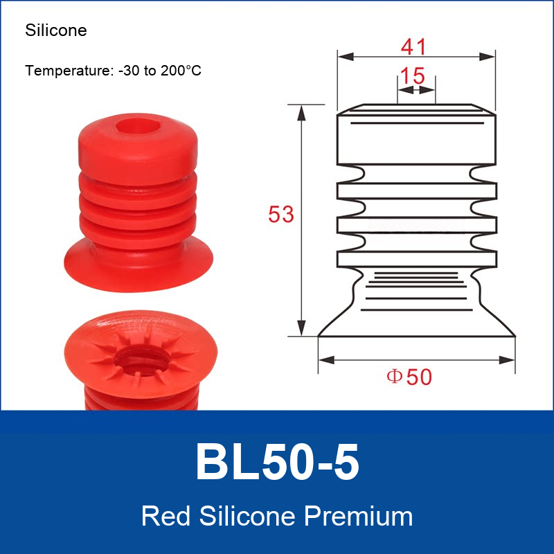 BL50-5 Red Silicone Premium