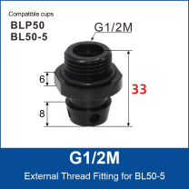 G1/2M External Thread Fitting for BL50-5