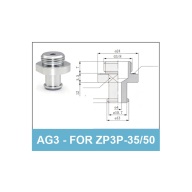 ZP3P Bag Opening Vacuum Suction Cups & Fittings