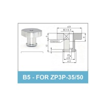 B5 (for ZP3P-35/50) - ZP3P Bag Opening Vacuum Suction Cups & Fittings